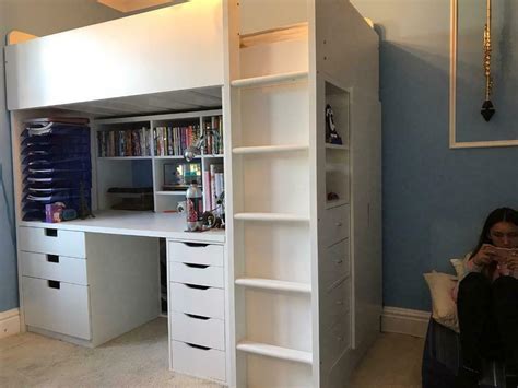 If you are online furniture shopping or if you are visiting a local ikea store near you, you can expect super low prices on a wide variety of exciting home. IKEA Loft Bed Desk Wardrobe Combo plus Free extra storage ...