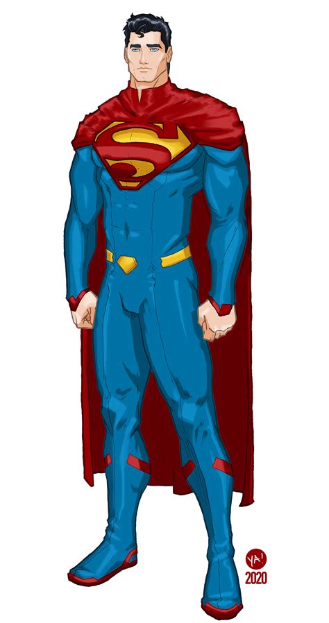 Superman Redesign 2020 By Yca Ca On Deviantart Dc Comics Artwork Dc