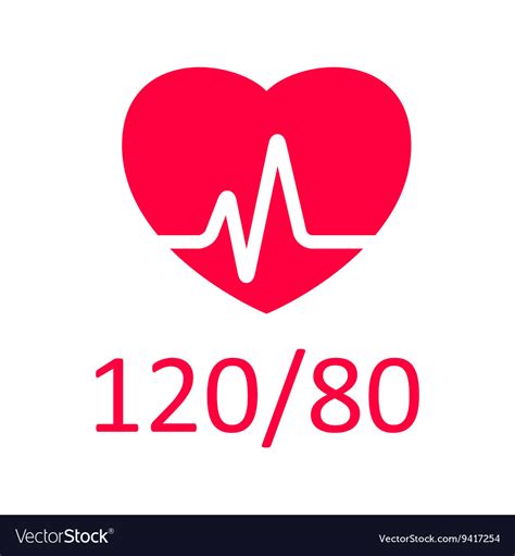 Blood Pressure Icon Royalty Free Vector Image Vectorstock