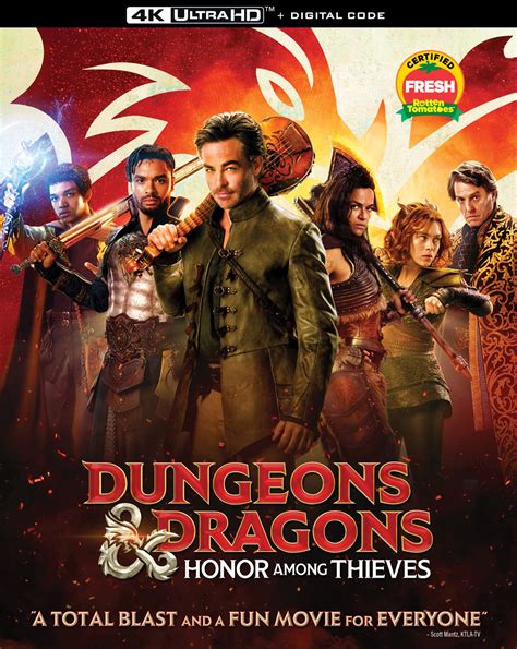 Dungeons And Dragons Honor Among Thieves Dvd Release Date May 30 2023