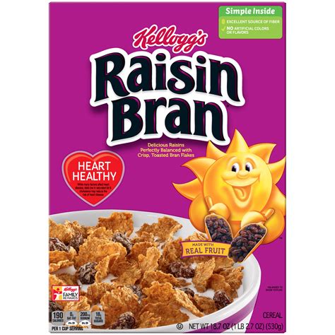 Kelloggs Raisin Bran Cereal 187 Oz Box Shop Your Way Online