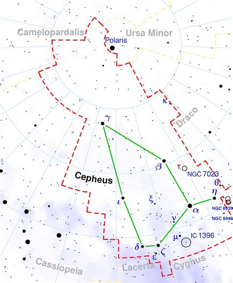 Astronomia Cepheus Cefeu