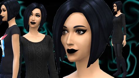 The Sims 4 Demo Cas Lets Create An Emogothic Girl Youtube