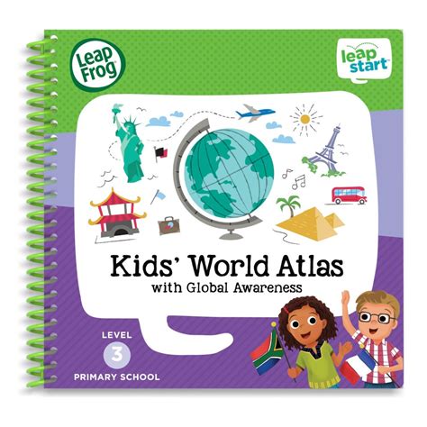 Alami Toys Leapfrog Kids World Atlas Activity Book