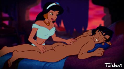 Rule 34 Aladdin Aladdin Character Ass Back Rub Canon Couple Disney
