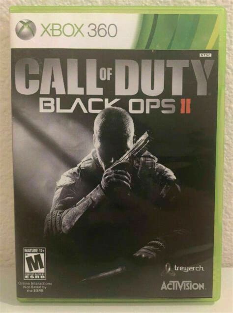 Call Of Duty Black Ops Ii 2 Xbox 360 Game Disc Case Tested