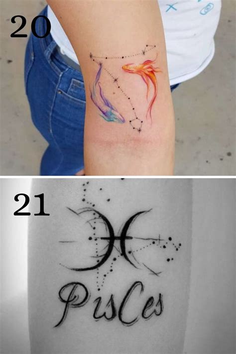 37 Open Pisces Tattoo Ideas Tattooglee Pisces Tattoo Designs