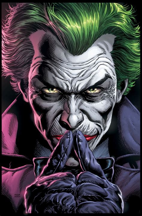 Batman Three Jokers Book One Cover By Jason Fabok Colours By Brad