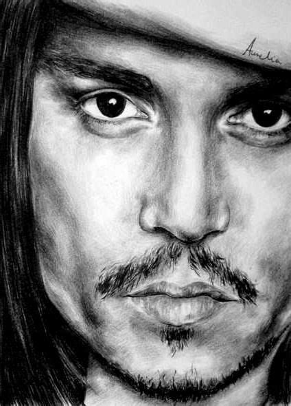 Art By Frescasebrava On Deviantart Johnny Depp Portrait Drawing