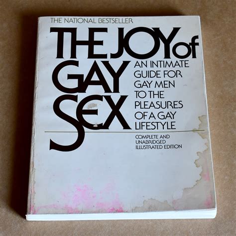 The Joy Of Gay Sex Dr Charles Silverstein And Edmund White R 9790