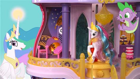 My Little Pony Canterlot Castle From Hasbro Youtube
