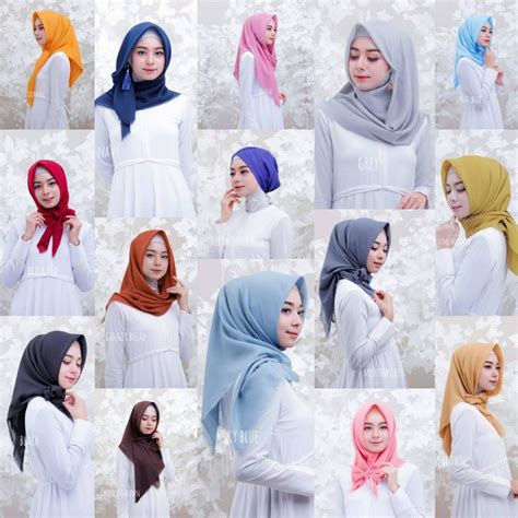 Tutorial Hijab Segi Tiga Saudia Jilbab Cornskin