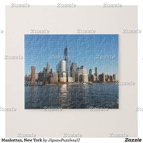 Manhattan New York Jigsaw Puzzle Jigsaw Puzzles Picture Frames