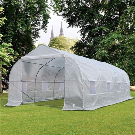 Gothic Tunnel Greenhouse Clear Walk In Nursery Hothouse