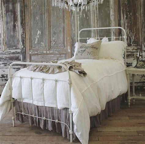 Inspiring iron beds ideas, classic wrought iron bed frame, rod iron beds, black iron bed decorating ideas, metal bedsiron bed picturesiron bed. Antique French Farm House Iron Bed from Full Bloom Cottage | White iron beds, Iron bed, Iron bed ...