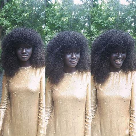 Is Senegalese Model Khoudia Diop The Darkest Woman In Africa Photos