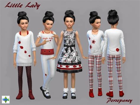 Little Lady Set By Persephaney At Tsr Sims 4 Updates