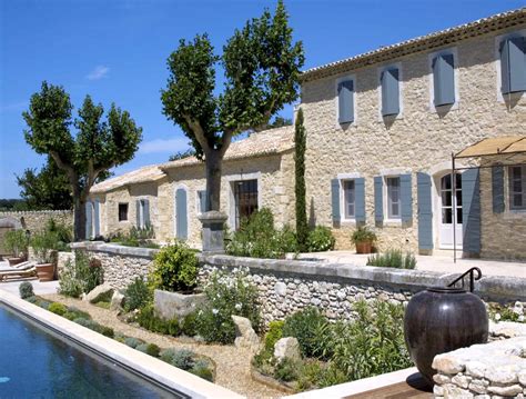 Newly Built Houses In The Luberon A Provencal Mas Made Of Stone A