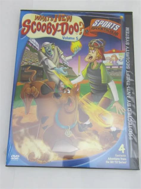 New Whats New Scooby Doo 5 Sports Spooktacular Dvd 2001 Sealed