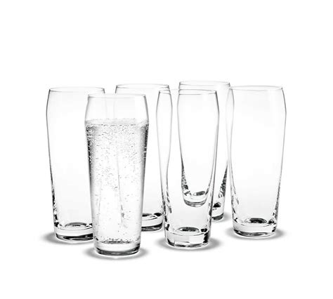 Holmegaard® Perfection Water Glass Set Of 6 Wine Glass Set Drinking