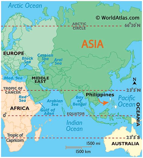 World Map Of Philippines United States Map