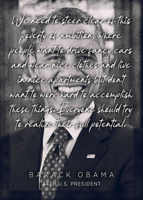 Barack Obama Quote 7 Poster By Quoteey Displate