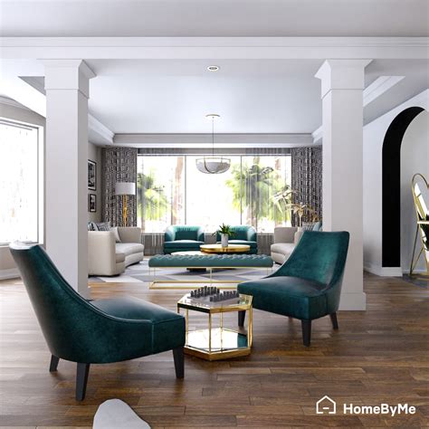 Imagine Your Future Hollywood Glam Style Home On Homebyme 😍 Hollywood