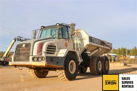 Terex Ta Articulated Haul Truck Pacific Coast Iron Used Heavy Equipment Dealer