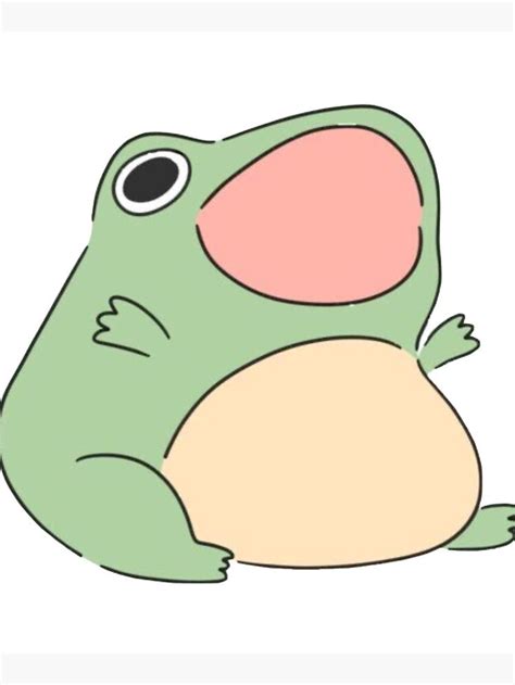 Simple Frog Drawing Cute Vern Ladd