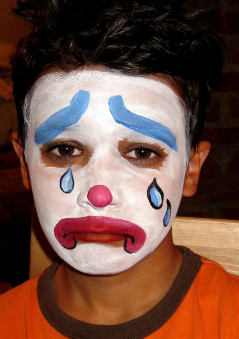 Clown Face Paintings