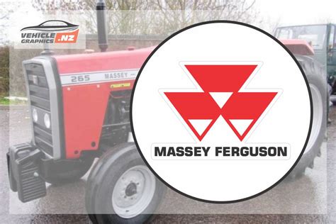 Massey Ferguson Logo Decal Tractor Decals Vehicle Graphics