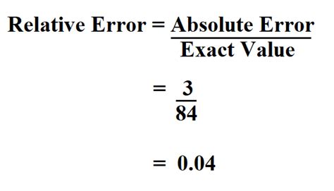 Check spelling or type a new query. How to Calculate Relative Error.
