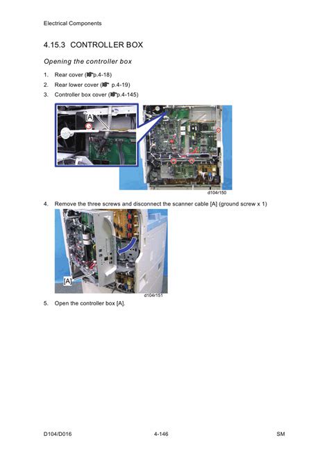 أول نسخة وقت 3.6 ثانية. RICOH Aficio MP-C2051 C2551 D104 D106 Service Manual