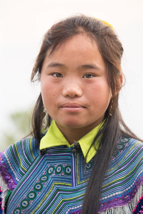 Flower Hmong Girl