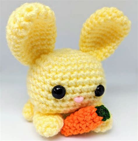 Cube Bunny Rabbit Amigurumi Pattern Easter Crochet Patterns Crochet