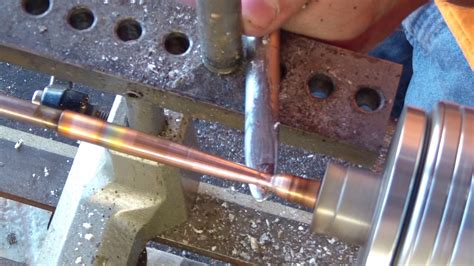 Copper Spinning An Ejector Part 6 Youtube