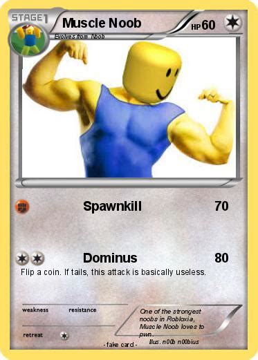 Pokémon Muscle Noob Spawnkill My Pokemon Card