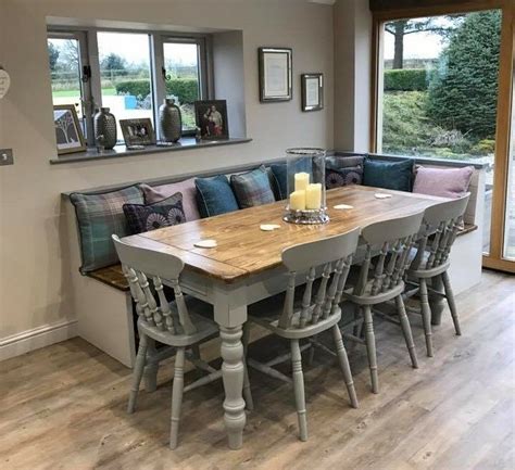 Costway 5pcs dining set solid wood compact kitchen table & 4 chairs modern. Victorian Pine Farmhouse Dining Table and Chairs Made to Order (From £349) | eBay
