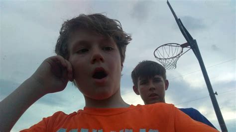 Me And My Cousin Play Football And Basketball Youtube