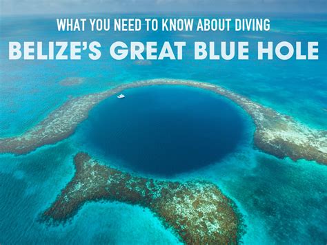 What You Need To Know About Diving Belizes Great Blue Hole Sandy