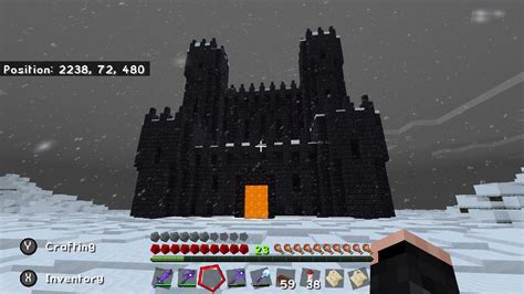 Built A Castle Using The New Blackstone Blocks In My Survival World R