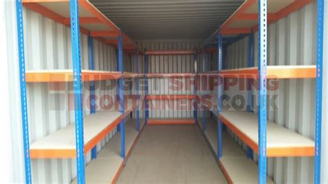 Shipping Container Racking Shelving