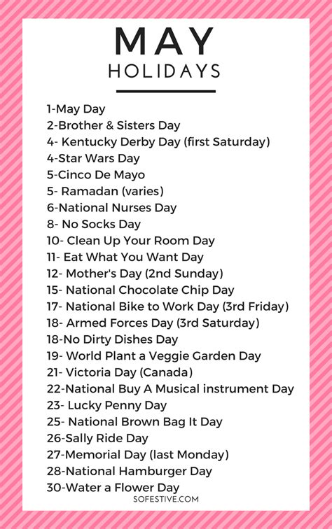 List Of Days To Celebrate 2024 Patsy Caitlin