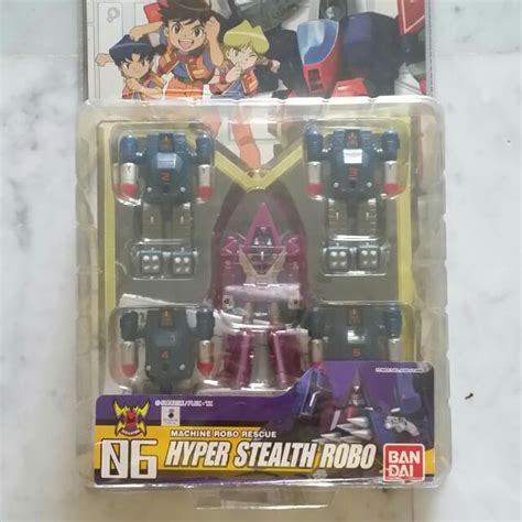 Machine Robo Rescue Series 06 Hyper Stealth Robp Hobbies And Toys Toys And Games On Carousell