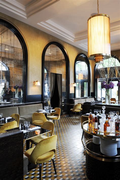 Where is le salon de the in west hollywood? Renewal of Le Flandrin Restaurant in Paris Redesigned by ...