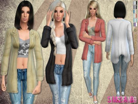 The Sims Resource 57 Casual Outfit By Sims2fanbg Sims 4 Downloads