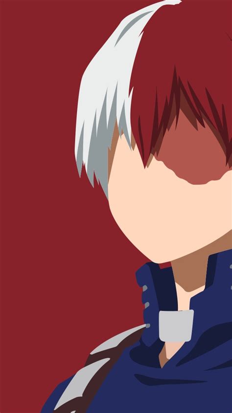 2160x3840 Resolution Shoto Todoroki From My Hero Academia Sony Xperia X