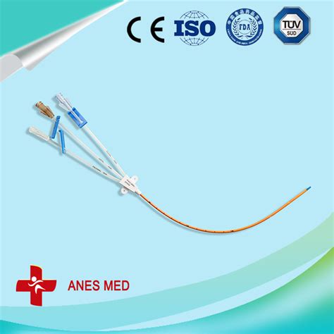 Triple Lumen Antimicrobial Central Venous Catheter Product Picture