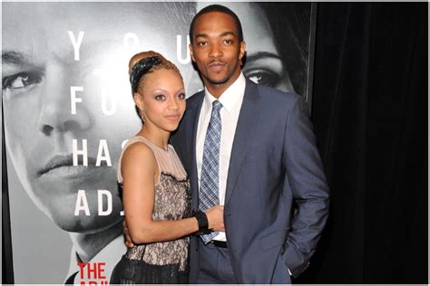 The Falcon And The Winter Soldier Anthony Mackie Met His Ex Wife At