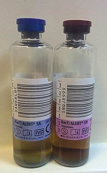 Aerobic And Anaerobic Blood Culture Bottles